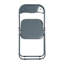 Metal Frame Foldable Desk Chair-125568434