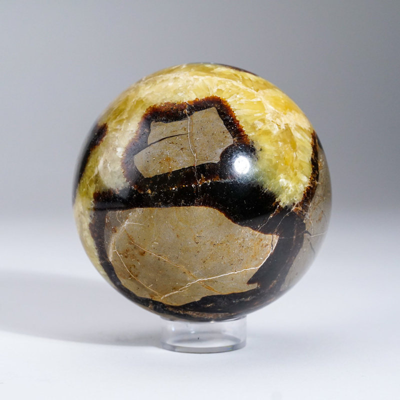 Sphère septarienne polie de Madagascar (4,5 lb)