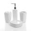 4 Piece Bathroom Accessory Set