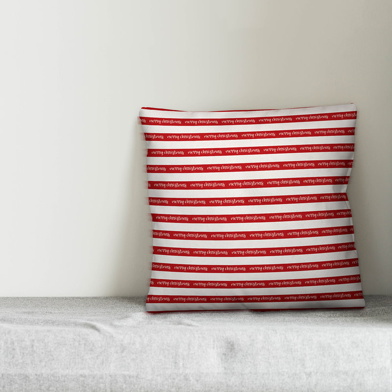 Striped Reversible Throw Pillow, Pillow Cover