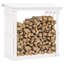 Firewood Rack 108x64.5x109 cm Solid Wood Pine-92590424