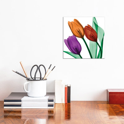 Jeweled Tulips II by Albert Koetsier - Wrapped Canvas Painting