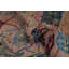 Tapis de couloir indien fait à la main rose Oushak 3 x 8