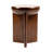 Semi-Sphere Mango Wood Accent Table with Solid Legs