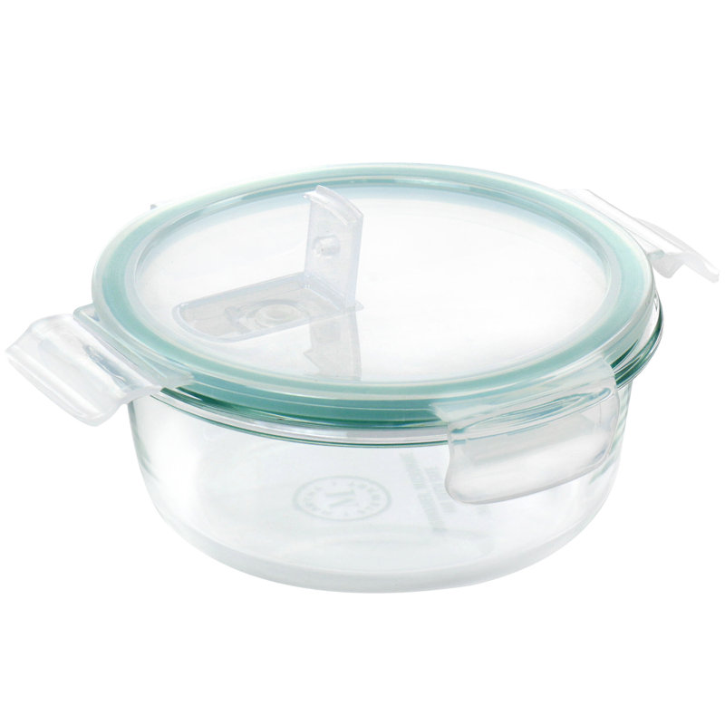 Blue Glass Stain-resistant Freezer Safe Bowl Set