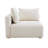 Gainsborough Cream Boucle Modular Corner Chair-110830291-110830290