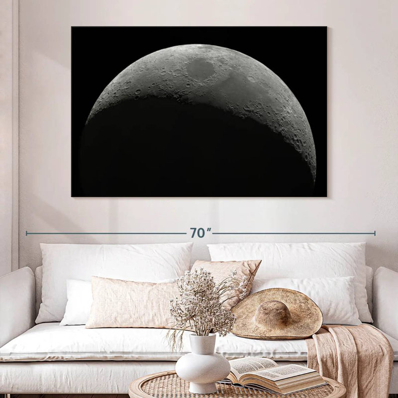 Oberle Dull Moon, 30" H x 45" W