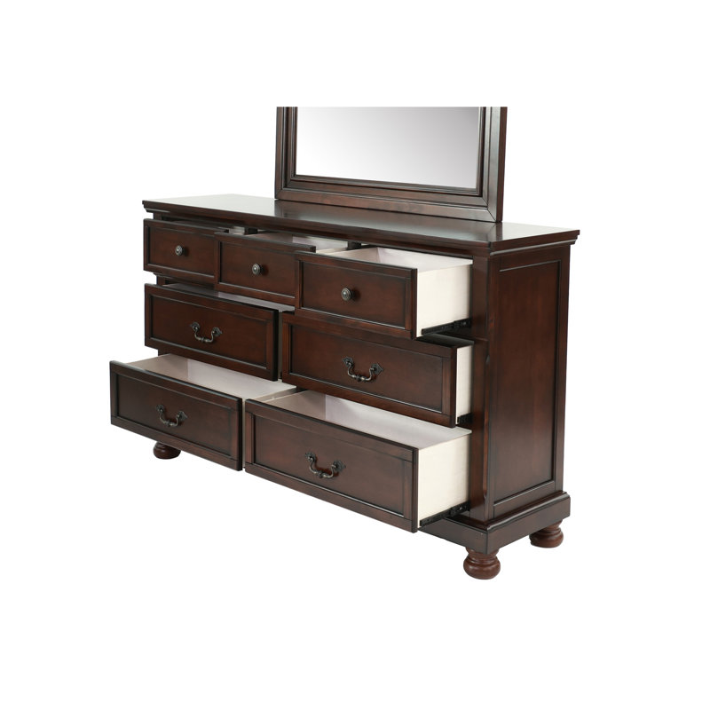 DRESSER en cerisier antique, Marron foncé