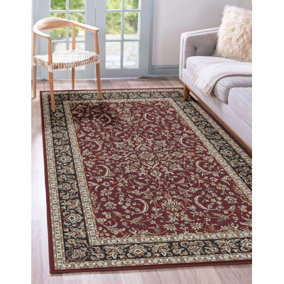  Tapis rouge / bourgogne Noble