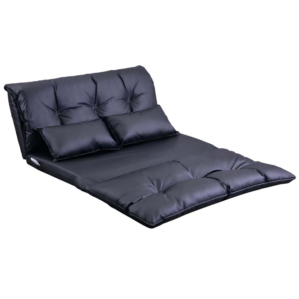 Trule Adjustable Reclining Ergonomic Leather Floor Game Chair in