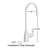Georgian Era Bar/Food Prep Kitchen Faucet-55250665