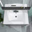76.5cm Ceramic Single Bathroom Vanity Top with Sink