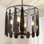 Lustre lanterne à intensité variable 6 lumières-1811092619