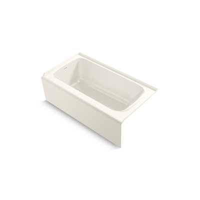 Avec 60 In. X 32 In. Alcove Bath, Right Drain
