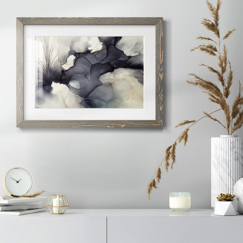 Son et couleur, Gris, H 28 po x l 42 po x P 1,5 po