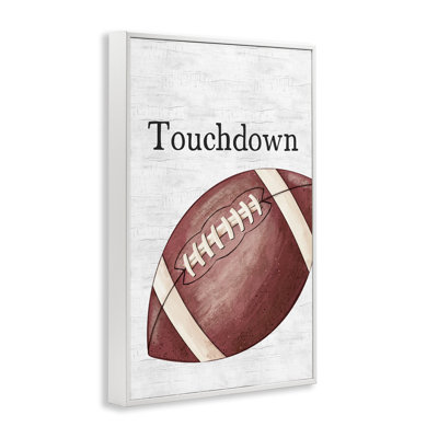 Touchdown with Football, estampe numérique par JJ Design House LLC