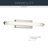 Sevgi 25.5-inch Brushed Nickel LED Bath Bar