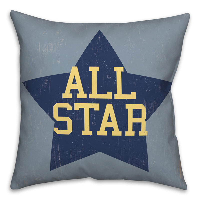 Coussin All Star, 18 po x 18 po
