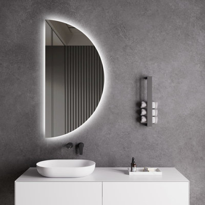 Half-circle Mirror