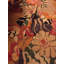 Tapis antique à motif floral noué européen et art antique