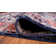 Tapis bleu marine / rouge Slaboden