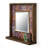 Wood Flat Wall Mirror