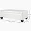 Banc rectangulaire, banc capitonné avec rangement