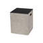 Support de réservoir en béton léger avec surface en céramique élégante et table d'appoint grise