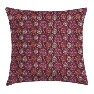 Mitiwanga Floral Square Throw Pillow Cover