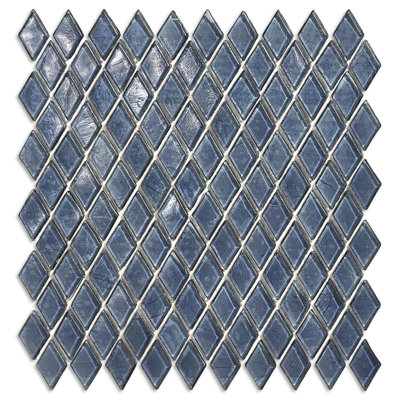 Tavernier 7/8" x 1-5/8" Diamond Glass Mosaic