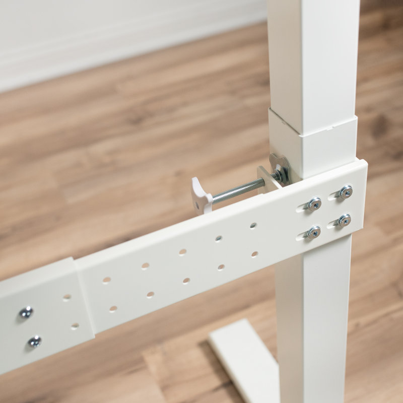 Stabilisateur de bureau à pince, White