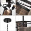Luminaire suspendu industriel rond