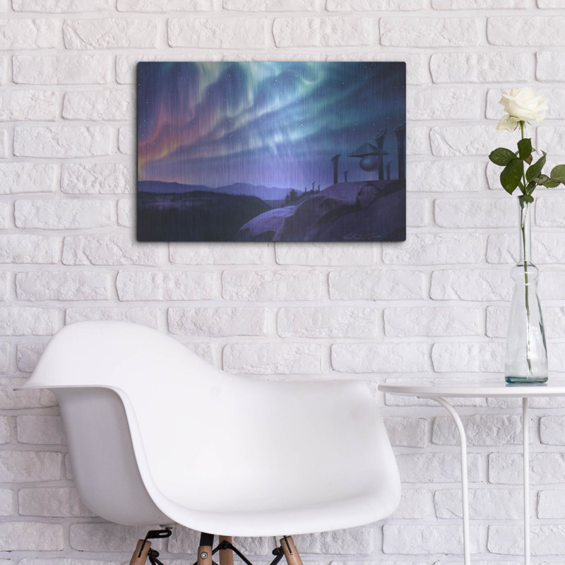 «Skywatchers» par Kirk Reinert, H 16 po x l 24 po