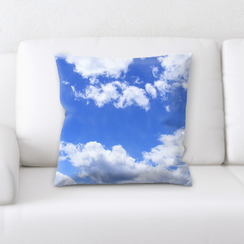 Nature Microsuede Reversible Throw Pillow