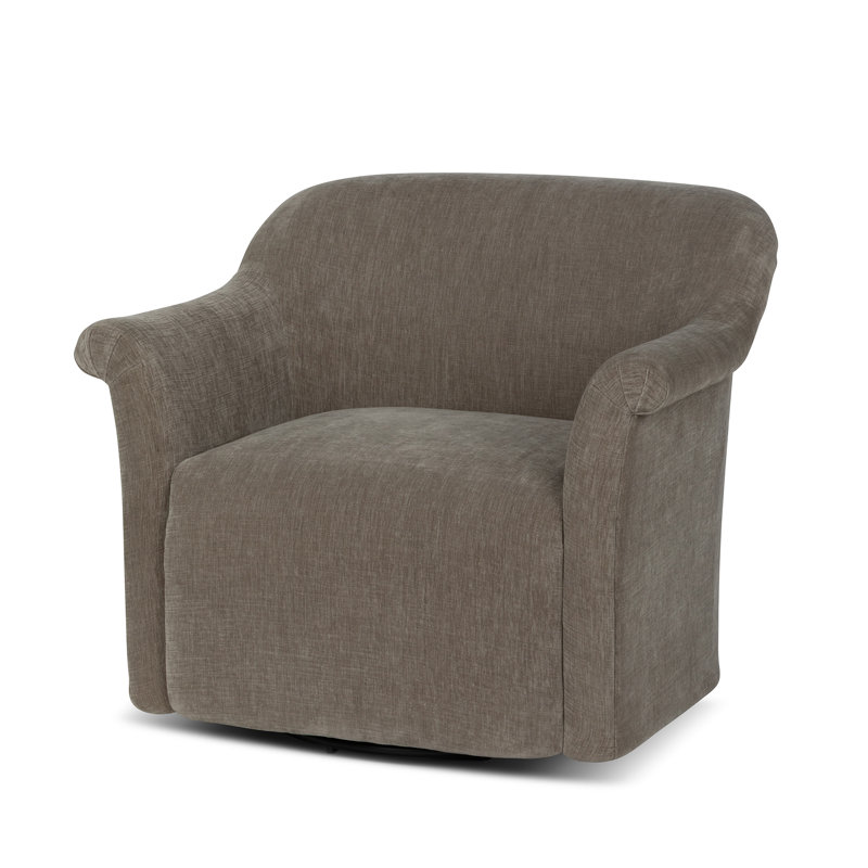 Bella Swivel Chair, Putty, Taupe