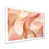 White Single Picture Framed