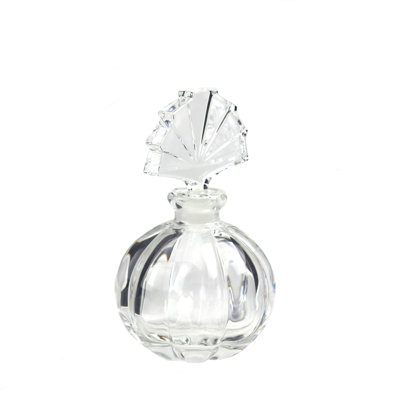 Fan Crystal Perfume Bottle