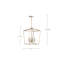 Lustre rectangulaire 4 lumières Azair-88608528-88608529