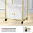 Rolling Utility Trolley Cart With 1 Drawer 1 Cabinet