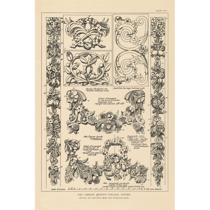 English Renaissance III - impression sur toile tendue, Toile tendue, Non, H 18 po x l 12 po x P 1,25 po