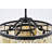 Dorinda 8 - Light Dimmable Drum Chandelier-27969505-62789947