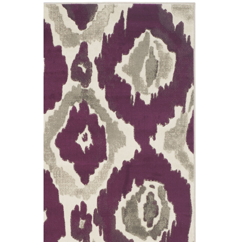 Deasia Porcello Performance Ikat Rug, Rectangle 6' x 9'