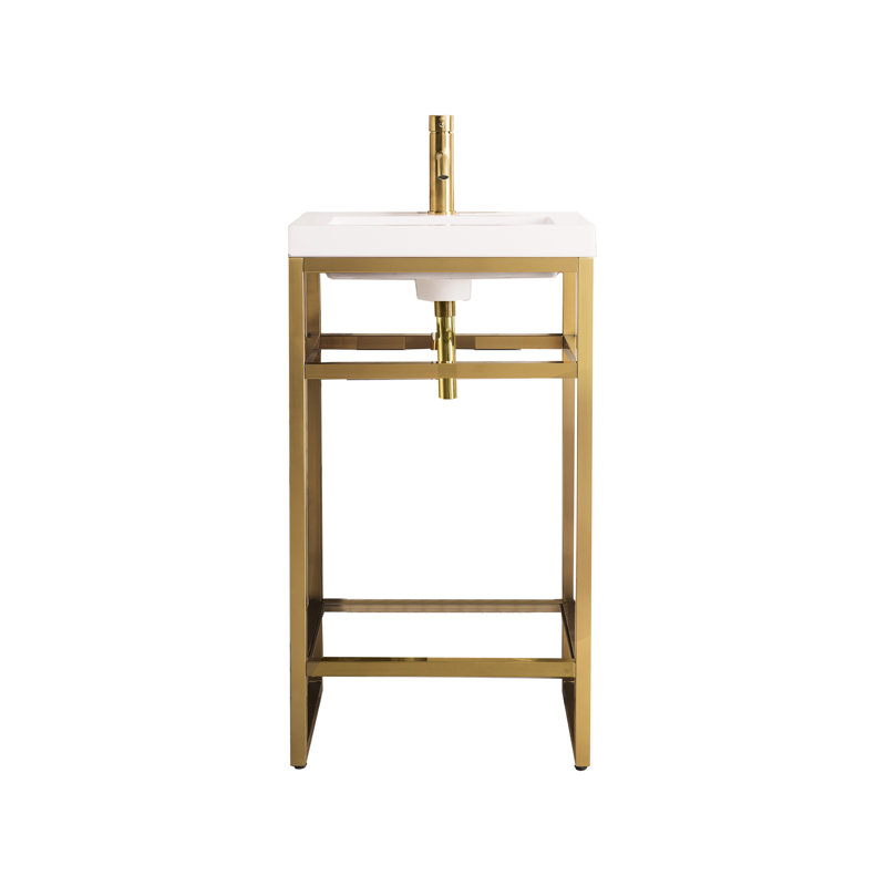 Boston 20'' W Single Vanity, Radiant Gold