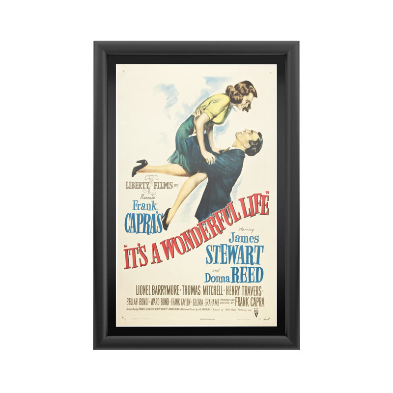 It’s a Wonderful Life-reproduction de photo sur cadre en acrylique