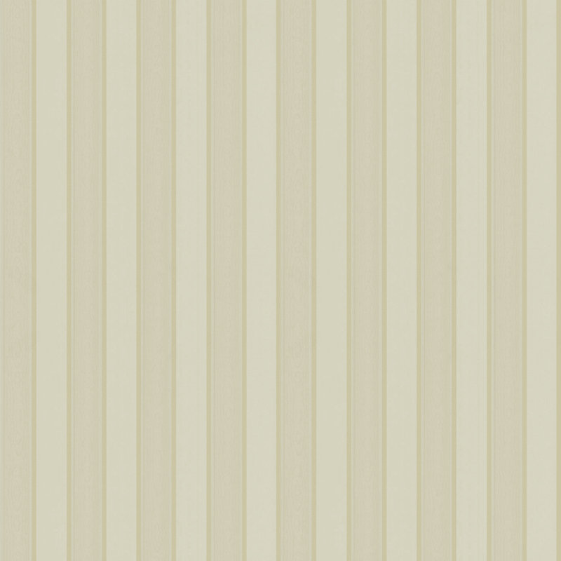Zeta Peach Moire Stripe Wallpaper, Light Yellow