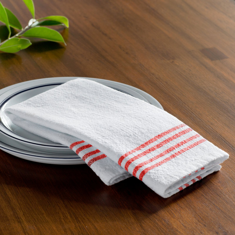 Serviette de table Panna, Rouge vif