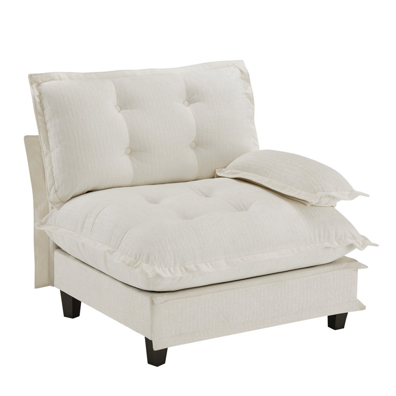 Canapé 73 RSF - Chenille - Beige, Beige