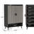 Shoe Cabinet with Adjustable Shelves and Doors-1210786871