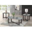 Ensemble de 3 tables basses, table basse rectangulaire et 2 tables de bout carrées