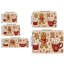 Tapis de sol 3 pièces Cozy Christmas Gingerbread